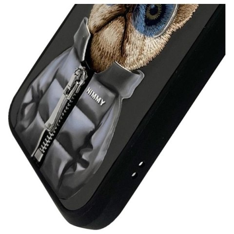 Etui Nimmy Cool&Cute 2.0 na iPhone 15 Pro - czarne