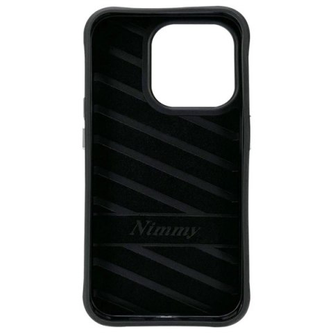Etui Nimmy Cool&Cute 2.0 na iPhone 15 Pro - czarne