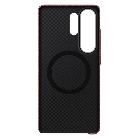 Etui Samsung Carbon Magnet Case do Samsung Galaxy S26 Ultra kompatybilne z MagSafe - czerwone