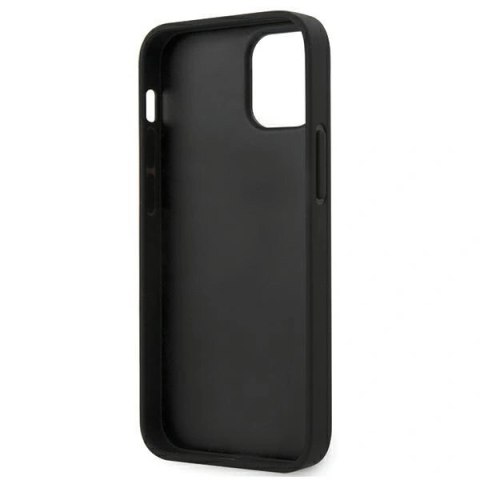 Etui BMW M Collection PU Carbon Stripe na iPhone 12 mini - czarne