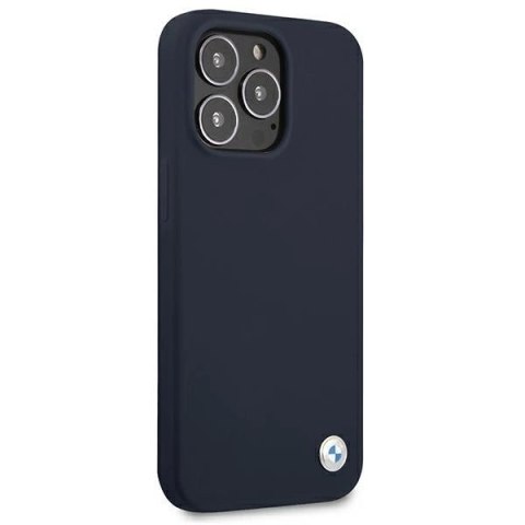 Etui BMW Silicone Signature na iPhone 13 / 13 Pro - granatowe