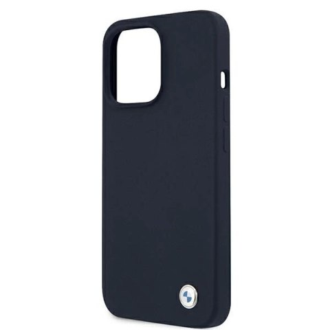 Etui BMW Silicone Signature na iPhone 13 / 13 Pro - granatowe