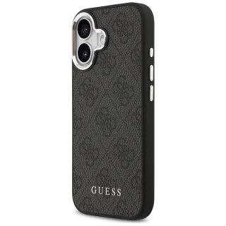 Etui Guess 4G Classic Logo MagSafe na iPhone 17 - czarne
