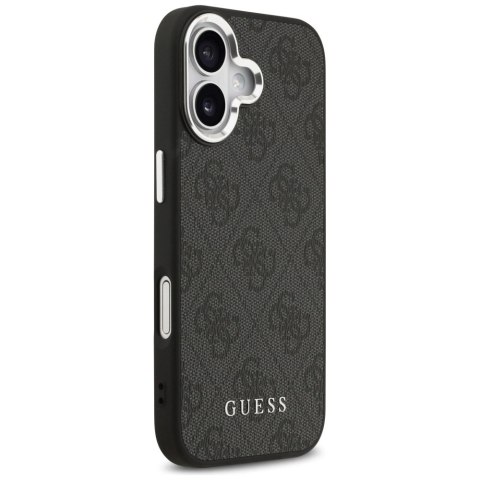Etui Guess 4G Classic Logo MagSafe na iPhone 17 - czarne