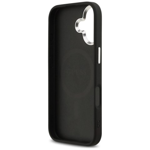 Etui Guess 4G Classic Logo MagSafe na iPhone 17 - czarne