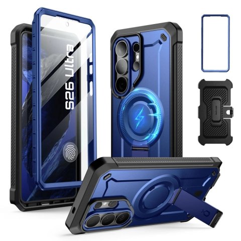 Etui Supcase Unicorn Beetle Pro Mag MagSafe 2-set na Samsung Galaxy S26 Ultra - czarno-granatowe