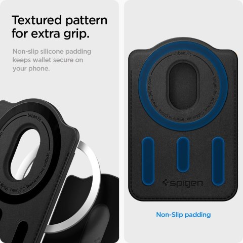 SPIGEN URBAN FIT WALLET MAGSAFE MAGNETIC CARD HOLDER GALAXY S BLACK