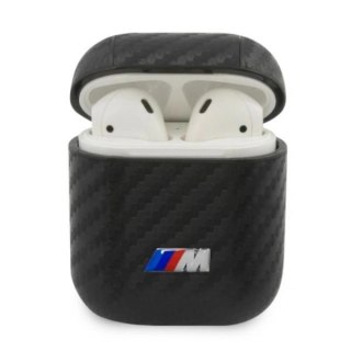 Etui BMW PU Carbon M Collection na AirPods 1 / 2 cover - czarne