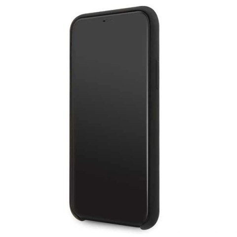 Etui Ferrari Silicone na iPhone 11 Pro Max - czarne