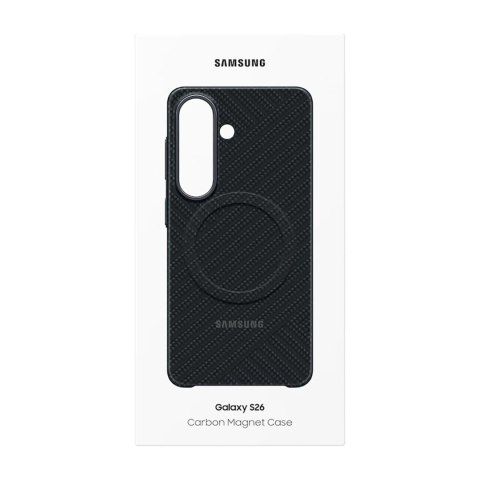 Etui Samsung Carbon Magnet Case do Samsung Galaxy S26 kompatybilne z MagSafe - czarne