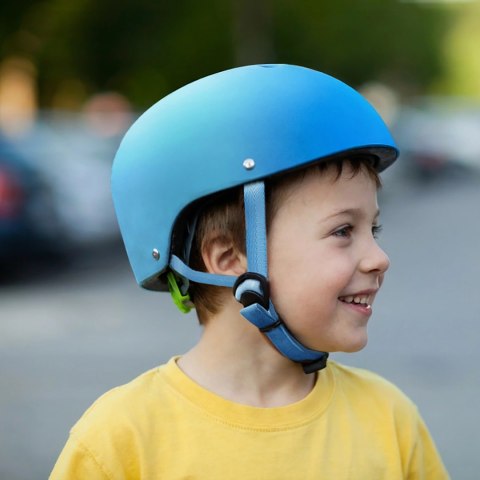 Kask rowerowy BMX/hulajnoga Wozinsky 48-52 cm - gradient niebieski
