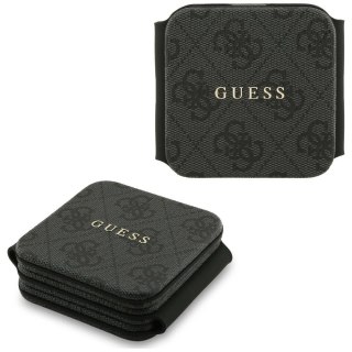 Ładowarka indukcyjna Guess 4G 3w1 15W MagSafe - czarna