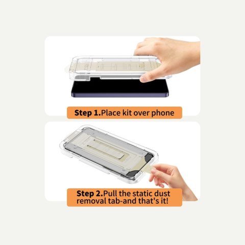 SZKŁO ANTYREFLEKSYJNE TECH-PROTECT QUICK SET AR+ GALAXY S26 ULTRA BLACK