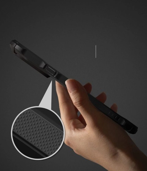 Etui Ringke Fusion X na Nothing Phone 4A Pro - przezroczysto-czarne