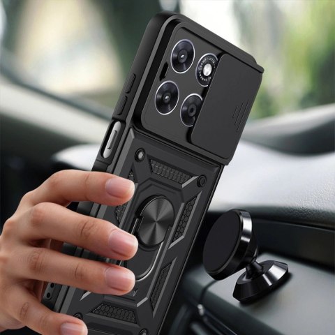Etui Tech-Protect CamShield Pro na Motorola Moto G67 / G77 - czarne