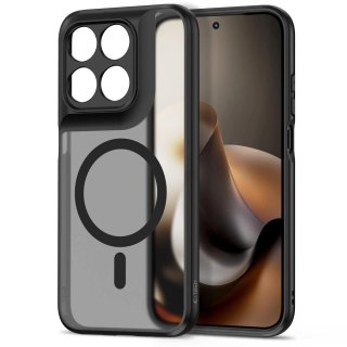 Etui Tech-Protect Magmat MagSafe na Motorola Moto G67 / G77 - czarne matowe