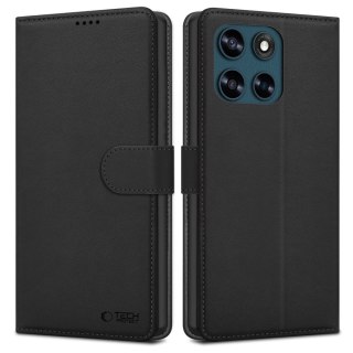 Etui Tech-Protect Wallet na Motorola Moto G57 Power / G67 Power - czarne