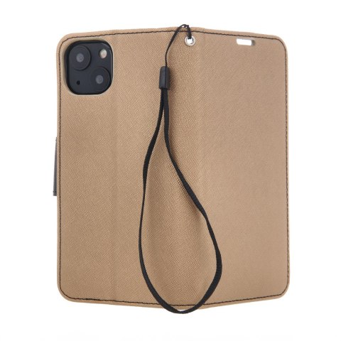 Etui Smart Fancy do Samsung Galaxy S24 Plus złoto-czarne Etui Smart Fancy do Samsung Galaxy S24 Plus złoto-czarne