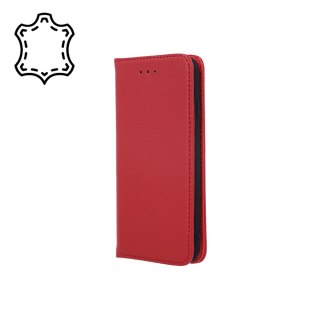 Etui skórzane Smart Pro do Samsung Galaxy A15 4G / A15 5G bordowe