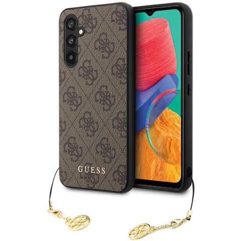 Guess nakładka do Samsung Galaxy S23 FE GUHCS23FEGF4GBR brązowa HC PU 4G CHARM Guess nakładka do Samsung Galaxy S23 FE GUHCS23FEGF4GBR brązowa HC PU 4G CHARM