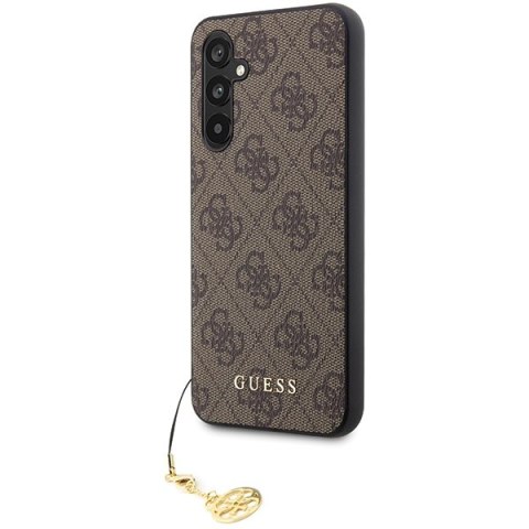 Guess nakładka do Samsung Galaxy S23 FE GUHCS23FEGF4GBR brązowa HC PU 4G CHARM Guess nakładka do Samsung Galaxy S23 FE GUHCS23FEGF4GBR brązowa HC PU 4G CHARM