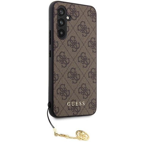 Guess nakładka do Samsung Galaxy S23 FE GUHCS23FEGF4GBR brązowa HC PU 4G CHARM Guess nakładka do Samsung Galaxy S23 FE GUHCS23FEGF4GBR brązowa HC PU 4G CHARM