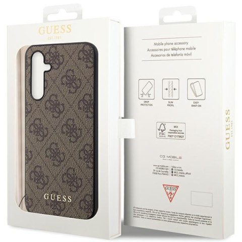 Guess nakładka do Samsung Galaxy S23 FE GUHCS23FEGF4GBR brązowa HC PU 4G CHARM Guess nakładka do Samsung Galaxy S23 FE GUHCS23FEGF4GBR brązowa HC PU 4G CHARM