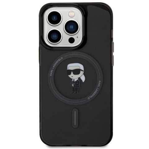 Karl Lagerfeld nakładka do iPhone 14 Pro 6,1" KLHMP14LHFCKNOK czarna HC MAGSAFE IML IKONIK Karl Lagerfeld nakładka do iPhone 14 Pro 6,1" KLHMP14LHFCKNOK czarna HC MAGSAFE IML IKONIK
