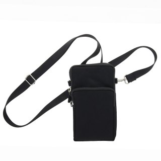 Torebka na telefon Casual czarna