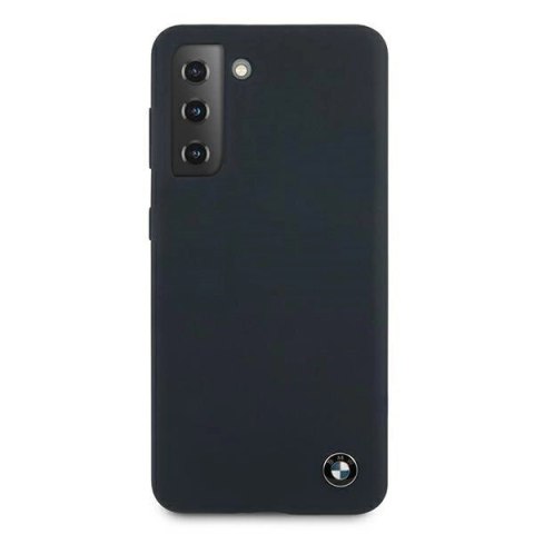 Etui BMW Silicone Signature na Samsung Galaxy S21 - granatowe