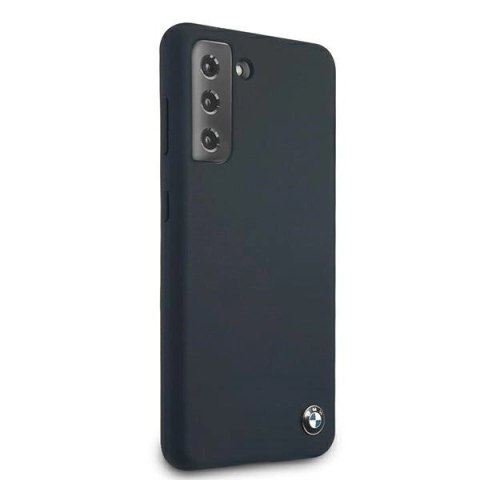Etui BMW Silicone Signature na Samsung Galaxy S21 - granatowe