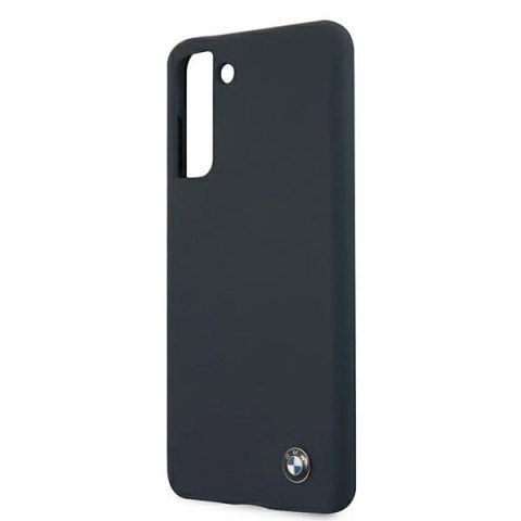 Etui BMW Silicone Signature na Samsung Galaxy S21 - granatowe