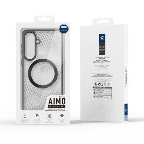 Etui Dux Ducis Aimo Mag na Samsung Galaxy S26 Plus kompatybilne z MagSafe - czarne