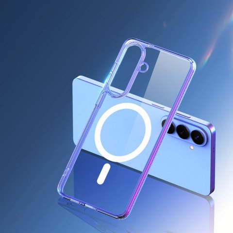 Etui Dux Ducis Clin Mag kompatybilne z MagSafe na Samsung Galaxy S26 Plus - przezroczyste