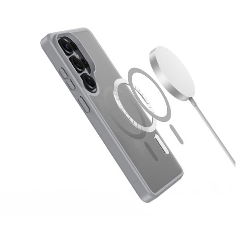 Etui Dux Ducis Yind na Samsung Galaxy S26 Ultra kompatybilne z MagSafe - szare