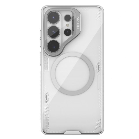 Etui Nillkin Iceblade Prop Magnetic z osłoną aparatu i podstawką kompatybilne z MagSafe na Samsung Galaxy S26 Ultra - przezroczy