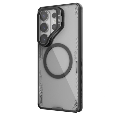 Etui Nillkin Iceblade Prop Magnetic z osłoną aparatu i podstawką kompatybilne z MagSafe na Samsung Galaxy S26 Ultra - przezroczy