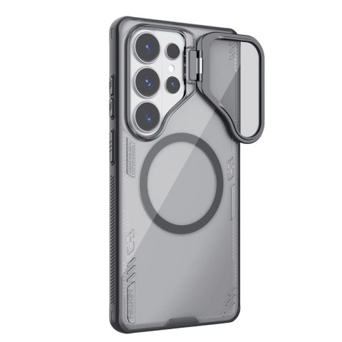 Etui Nillkin Iceblade Prop Magnetic z osłoną aparatu i podstawką kompatybilne z MagSafe na Samsung Galaxy S26 Ultra - przezroczy