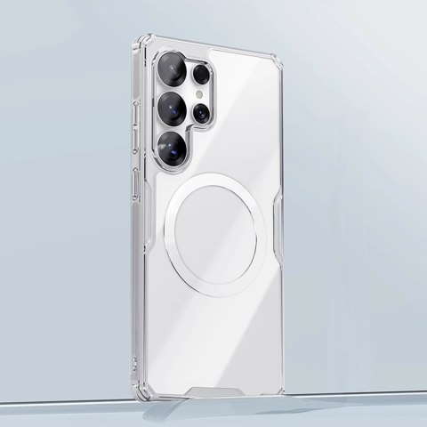 Etui Nillkin Nature TPU Pro Magnetic Case z MagSafe na Samsung Galaxy S25 Ultra - białe