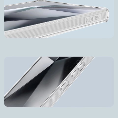 Etui Nillkin Nature TPU Pro Magnetic Case z MagSafe na Samsung Galaxy S25 Ultra - białe