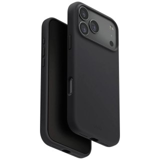 Etui UNIQ Lino na iPhone 17 Pro Magclick Charging - szare