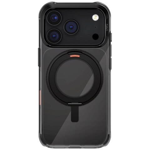 Etui UNIQ Swivix Rotating Kickstand 360 na iPhone 17 Pro - czarne