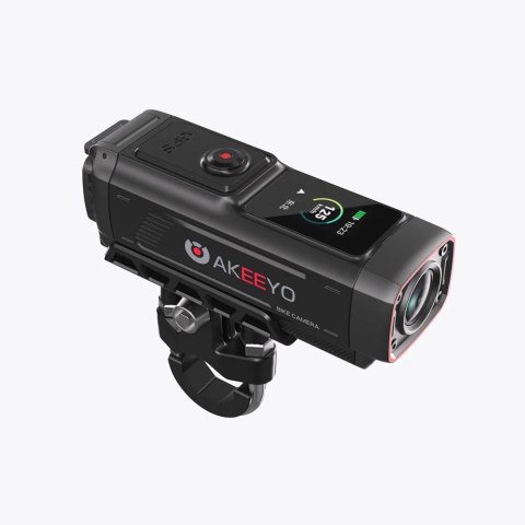 Kamera sportowa AKEEYO 730Pro wideorejestrator 4K na kierownicę rower motocykl - czarna