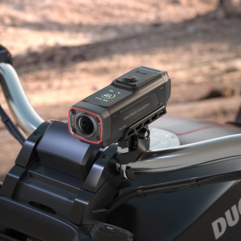 Kamera sportowa AKEEYO 730Pro wideorejestrator 4K na kierownicę rower motocykl - czarna