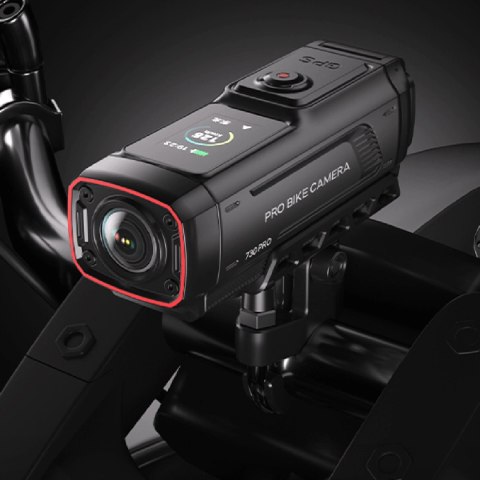 Kamera sportowa AKEEYO 730Pro wideorejestrator 4K na kierownicę rower motocykl - czarna