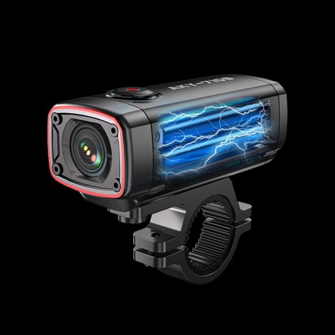 Kamera sportowa AKEEYO AKY-710S wideorejestrator 4K na kierownicę motocykl - czarna