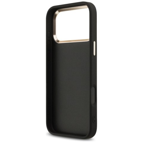 Etui Guess 4G Big 4G Classic Logo na iPhone 17 Pro Max - czarno-złoty