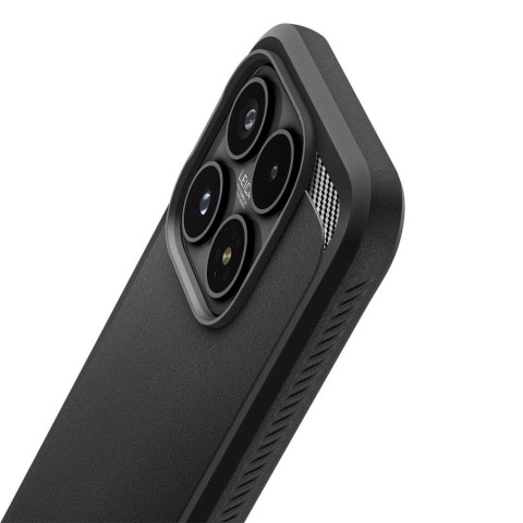 Etui Spigen Rugged Armor na Xiaomi 17 - czarne