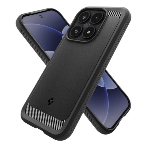 Etui Spigen Rugged Armor na Xiaomi 17 - czarne