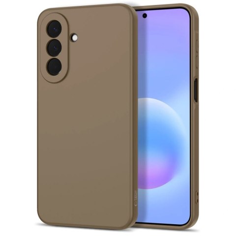 Etui Tech-Protect Icon na Samsung Galaxy A27 5G - brązowe